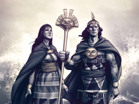 The Origin of the Sun and the Moon